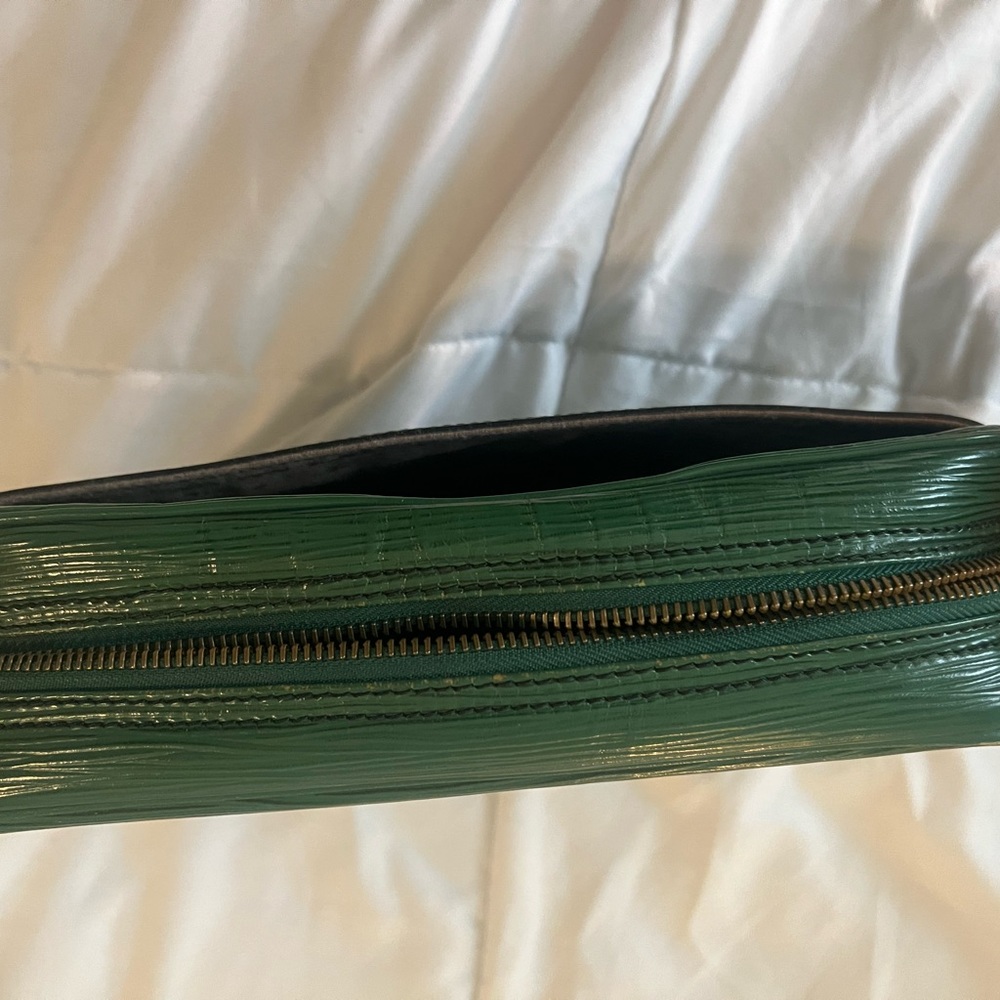 Dark Green original authentic LV purse - Picture 8 of 13
